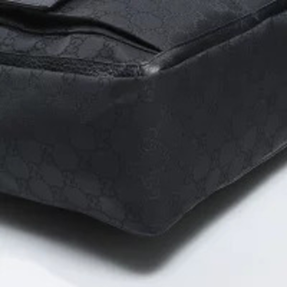 Gucci GG Canvas Shoulder Bag Black - Picture 6 of 13